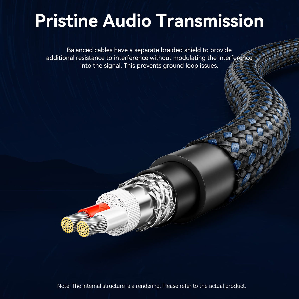 Vention XLR Male to XLR Female Microphone Cable (Hi-Fi)