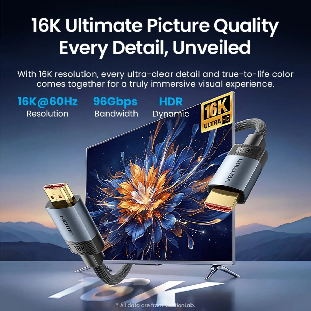 Vention 16K HDMI Cable