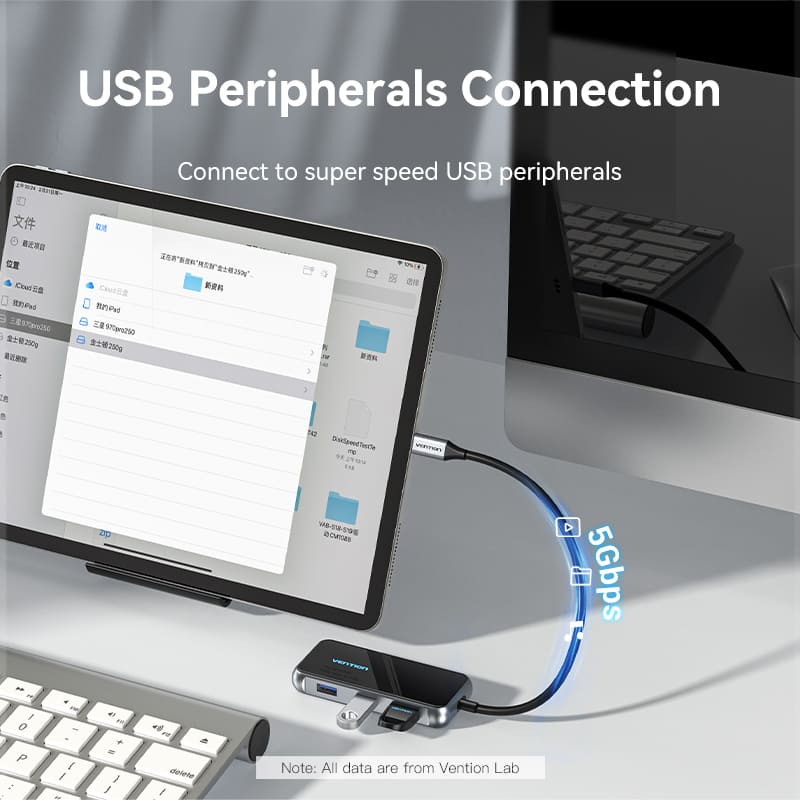 Vention 7-in-1 USB-C Docking Station