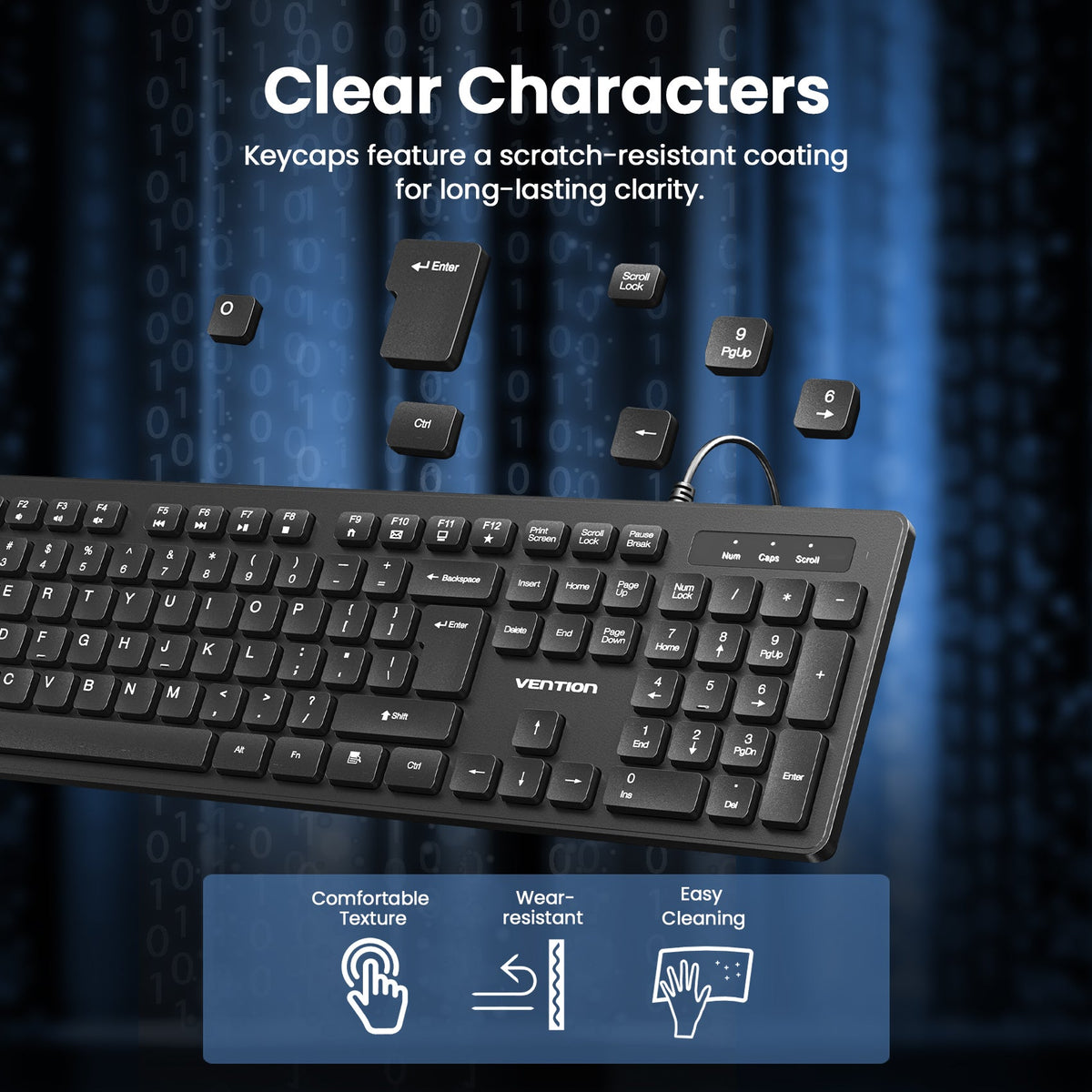 Wireless Keyboard and Mouse Combo
