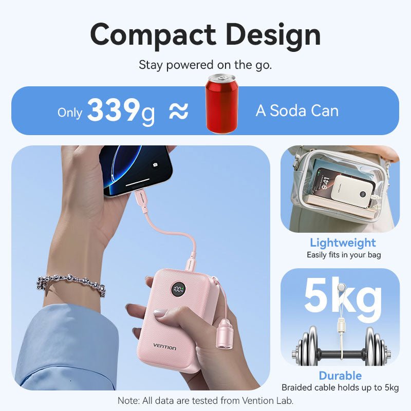 Vention 20000mAh Power Bank 22.5W