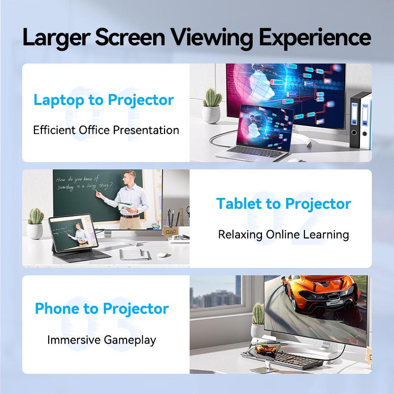 Vention USB-C to DP 4K HD Cable