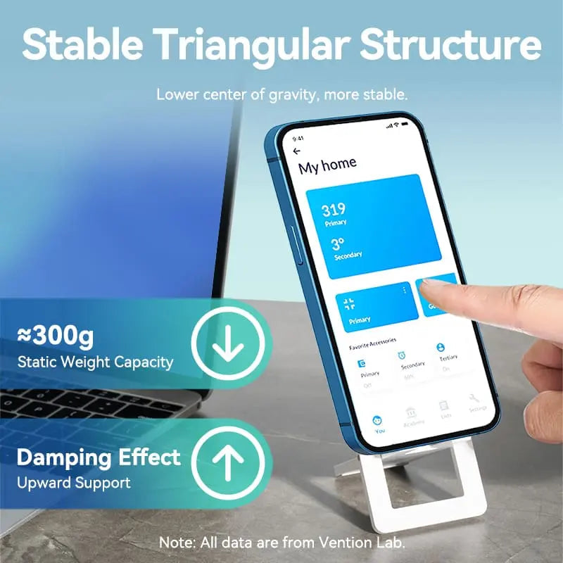 Vention Portable Phone Stand for Desk Plastic Type
