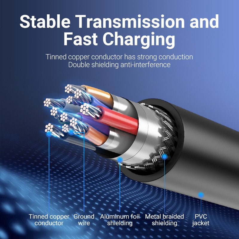 Vention USB 3.0 A Male to Micro-B Male Cable PVC Type