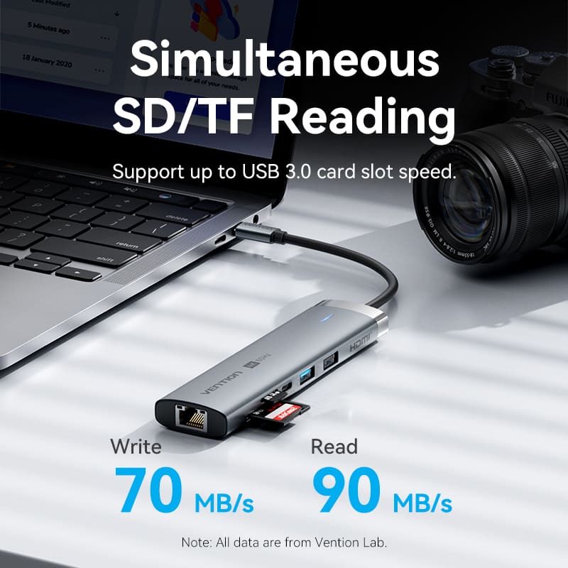 Vention 8-in-1 USB-C Docking Station