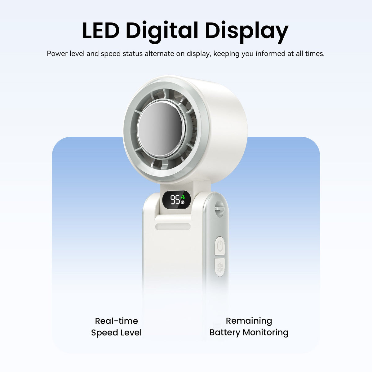 Vention Handheld Foldable High-Speed Cooling Fan