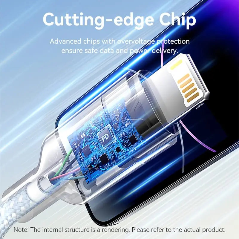 Vention USB 2.0 Type-A Male to Lightning Male 2.4A Cable Aluminum Alloy Type