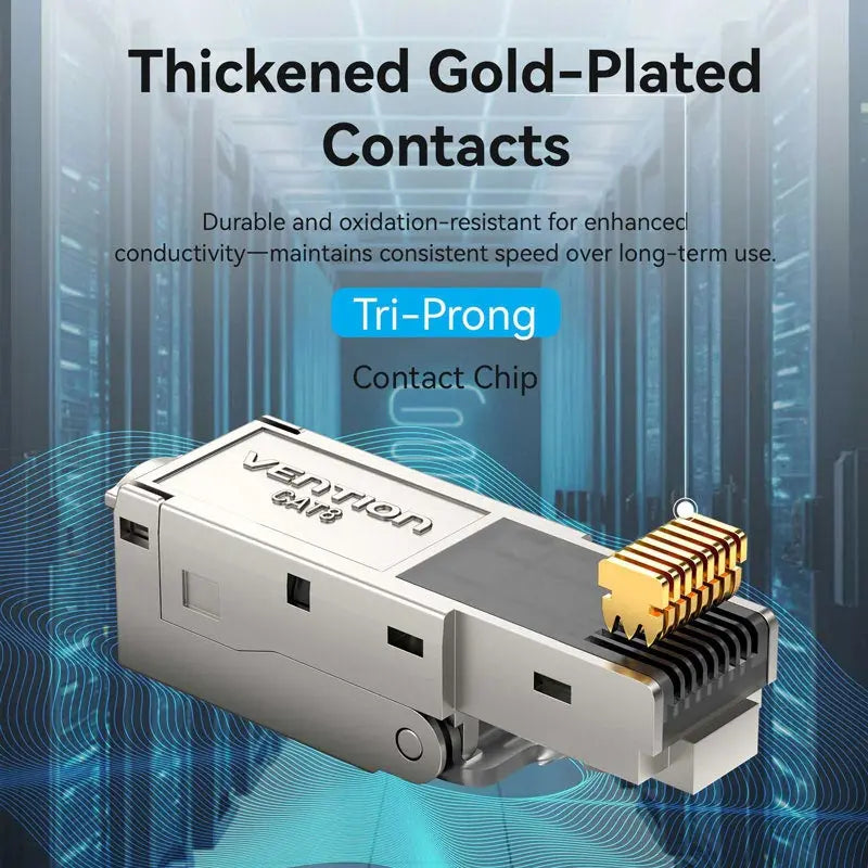 Vention Cat8 Shielded RJ45 Modular Plug