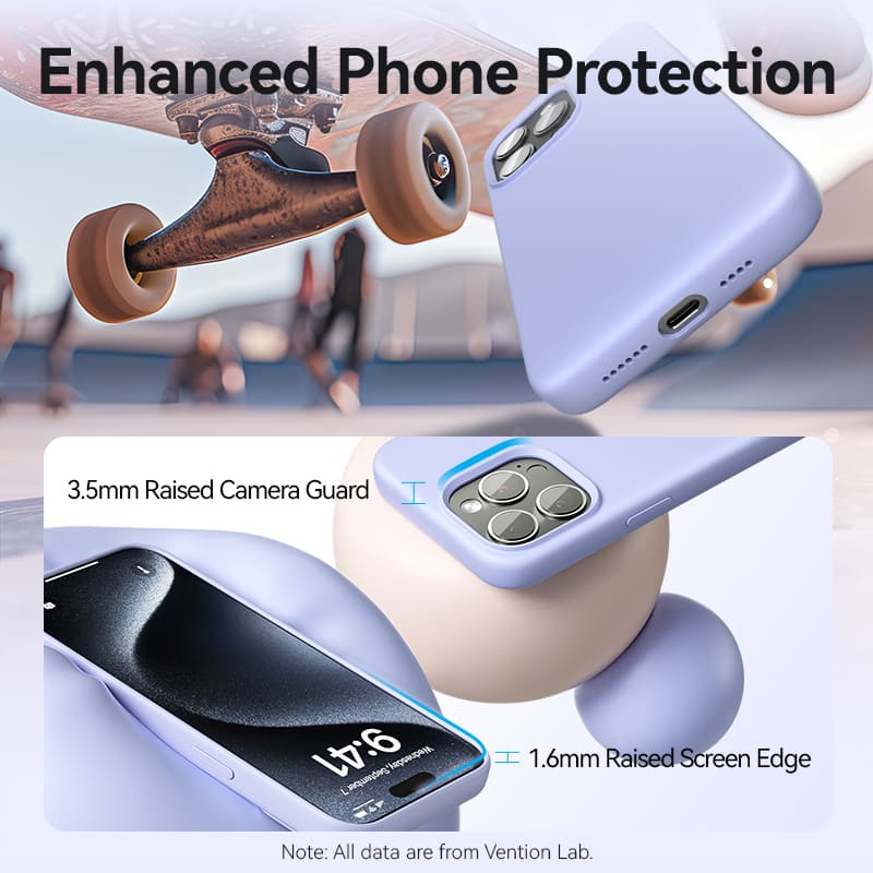 Vention Liquid Silicone Case for iPhone 16 with MagSafe