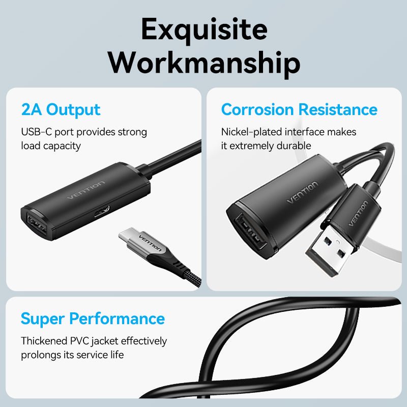 Vention USB 2.0 Active Extension Cable