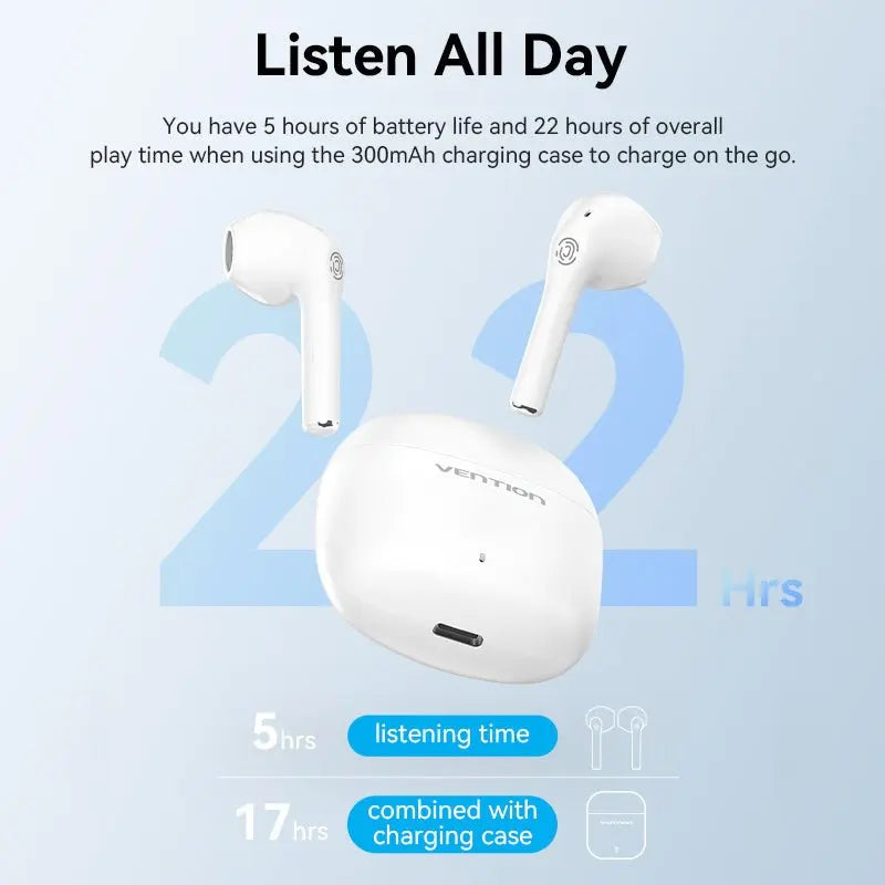Vention True Wireless Bluetooth Earbuds