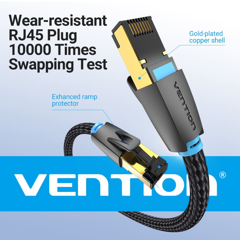 Vention Cat8 SFTP Ethernet Patch Cable