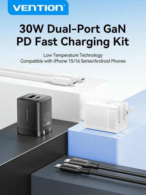 Vention 30W GaN Charging Kit