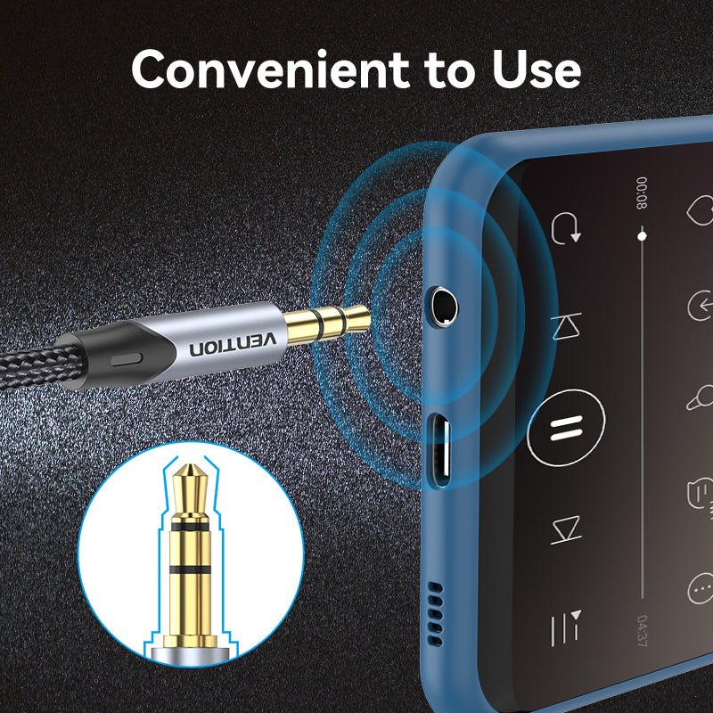 Vention 3.5mm Male to 2.5mm Male Audio Cable