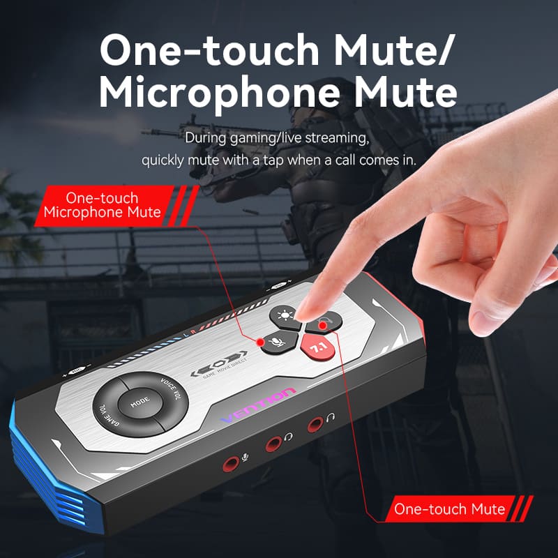 Vention Gaming Audio Amplifier Black