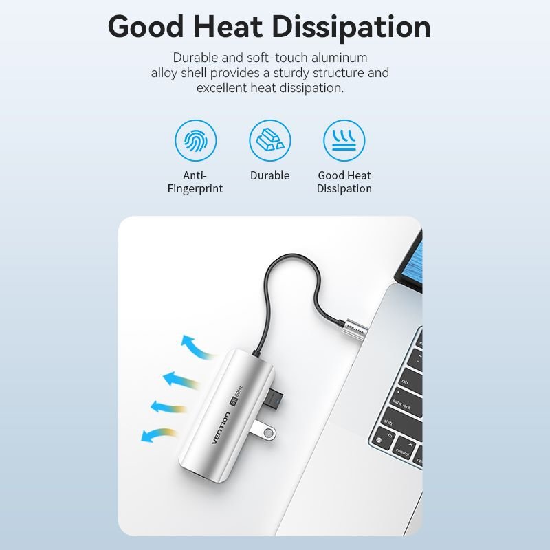 Vention 5-in-1 USB-C Docking Station
