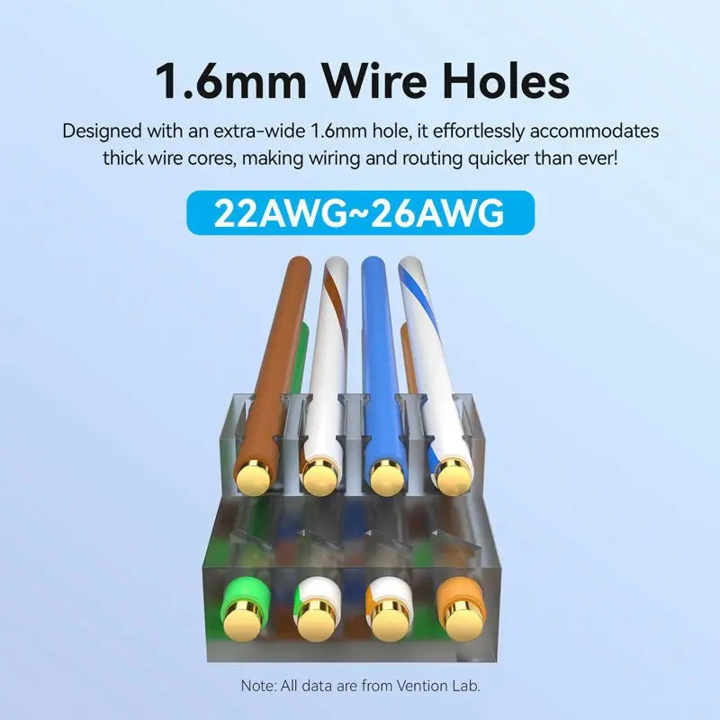 Vention Cat8 Shielded RJ45 Modular Plug