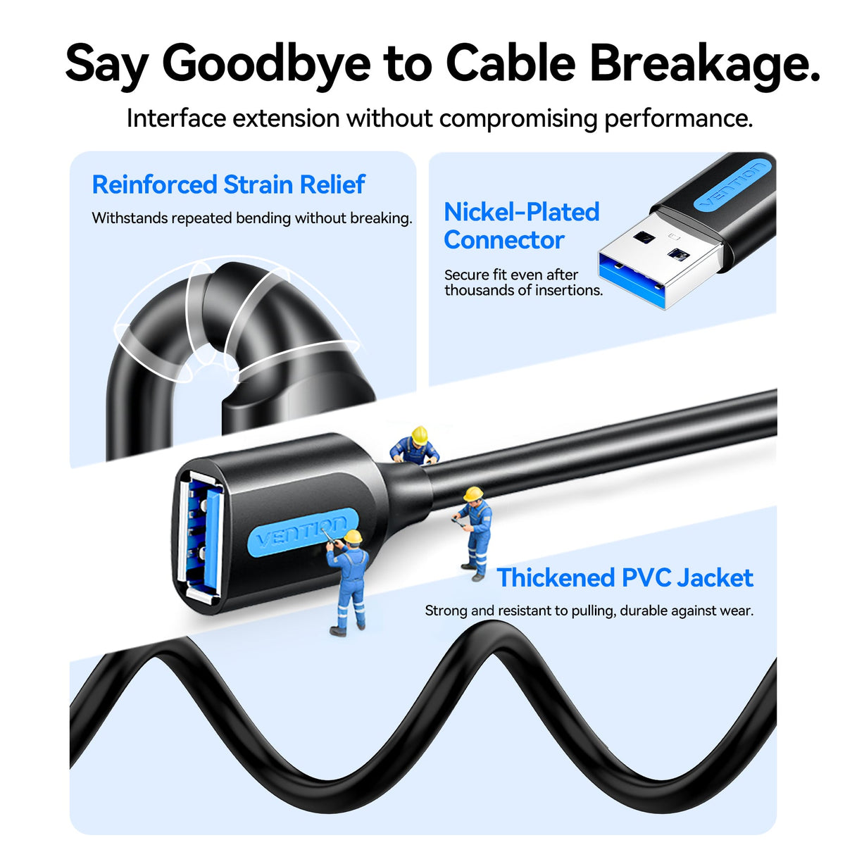 Vention USB 3.2 Extension Cable