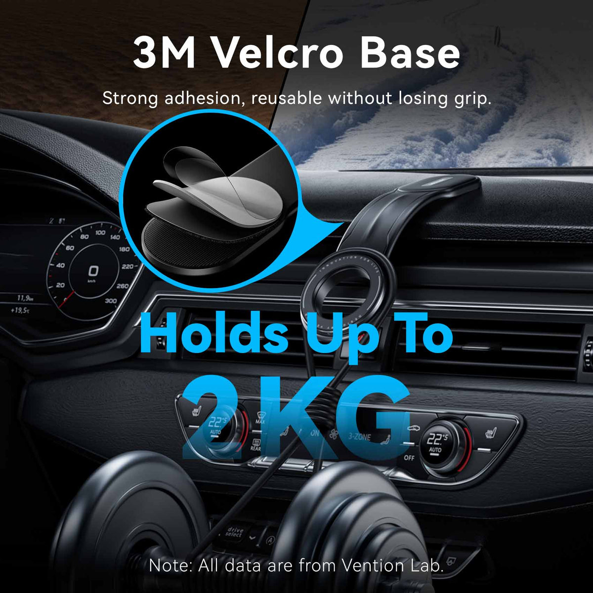 Vention Magnetic Car Phone Mount