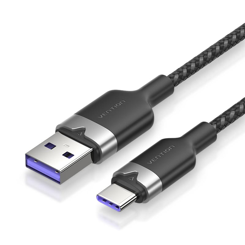 Vention USB 2.0 A Male to C Male 6A Cable Aluminum Alloy Type