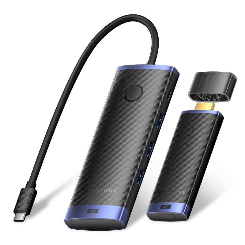 Vention 6-in-1 USB-C Wireless HDMI™ Docking Station