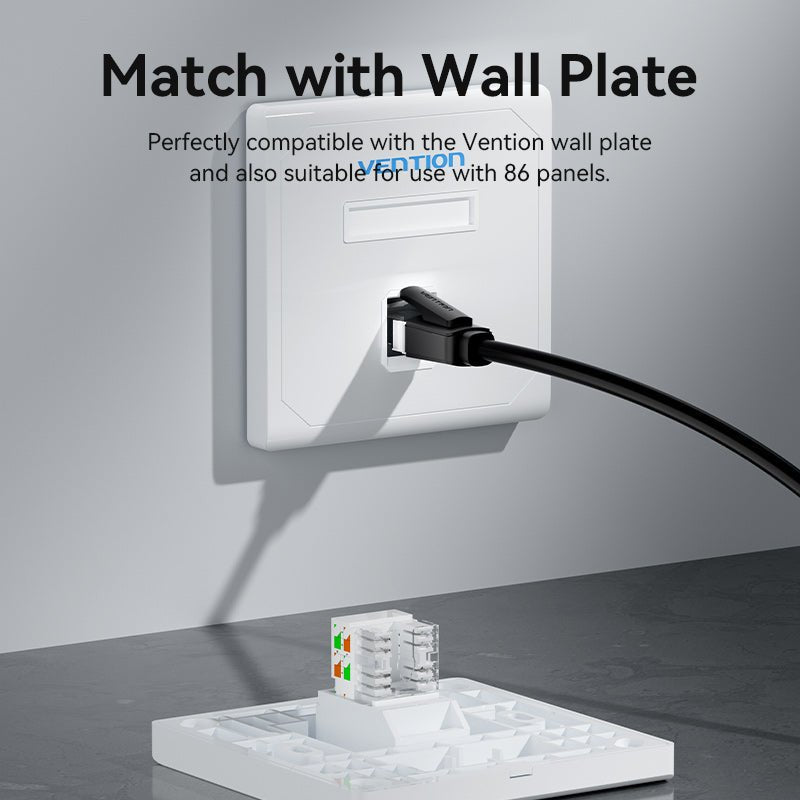 Vention Cat6 Unshielded Keystone Jack