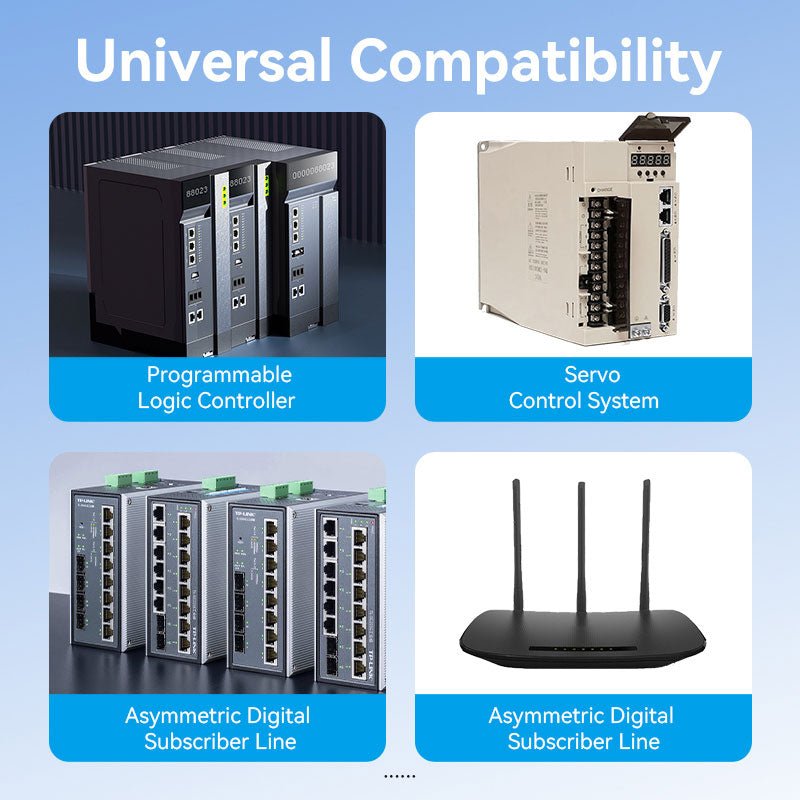 Vention Ultra-Flexible Cat6A SFTP Ethernet Patch Cable