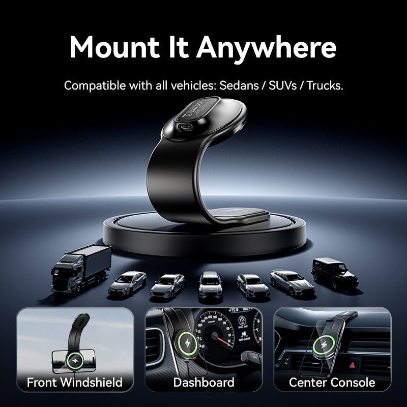 Vention Wireless Car Mount Charger