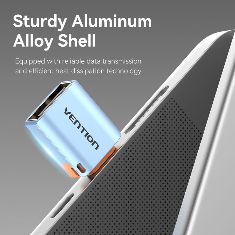 Vention USB 3.1 Type-C Male to USB Female OTG Adapter with Lanyard Aluminum Alloy Type
