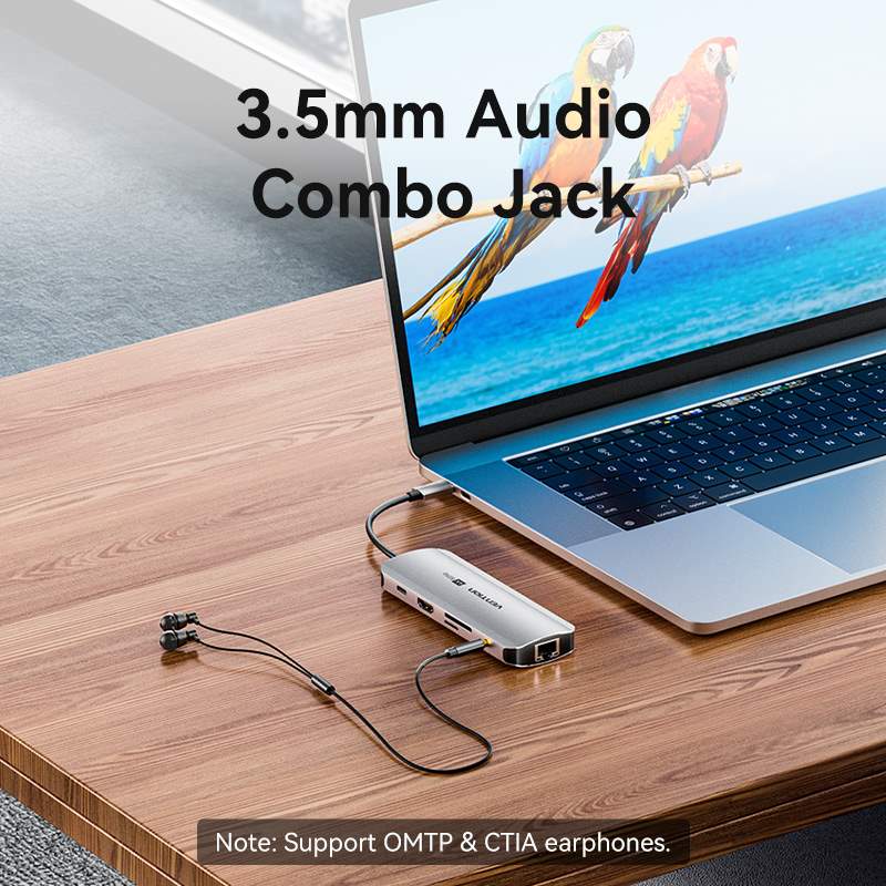 Vention 9-in-1 USB-C Docking Station