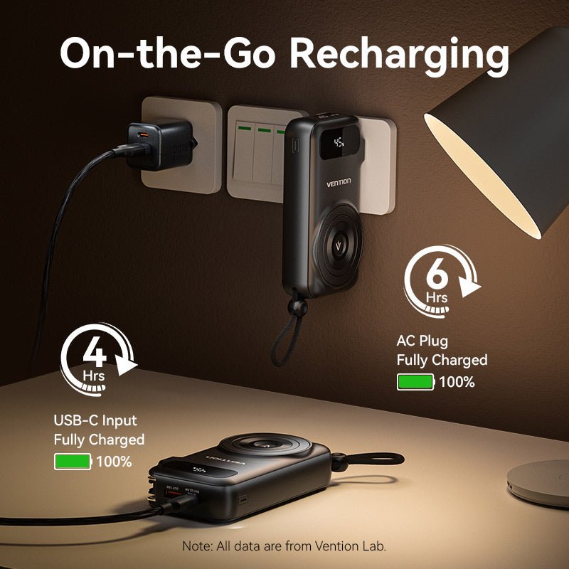 Vention 10000mAh Power Bank