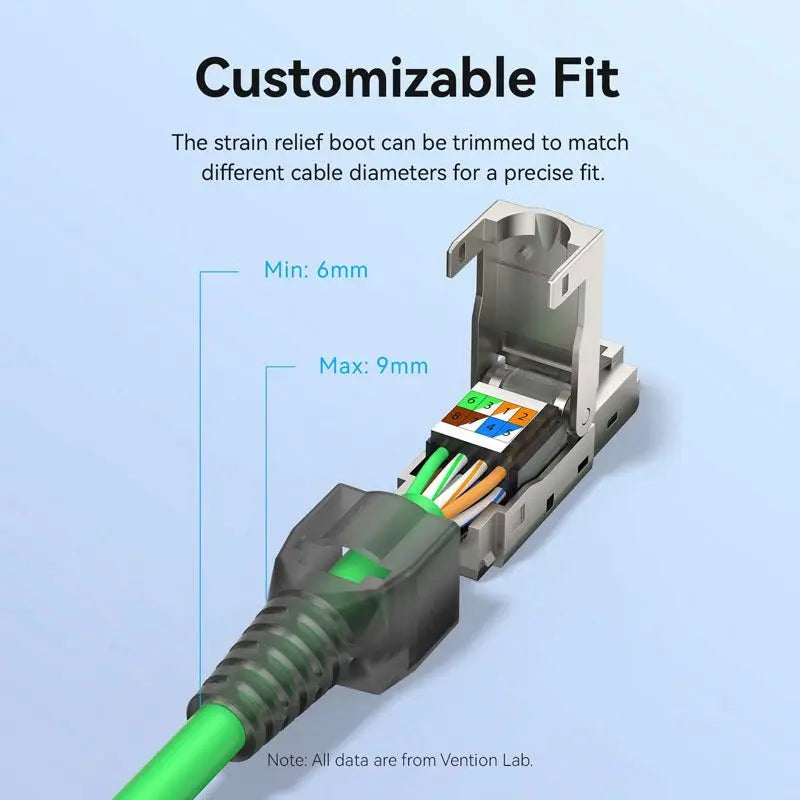 Vention Cat8 Shielded RJ45 Modular Plug