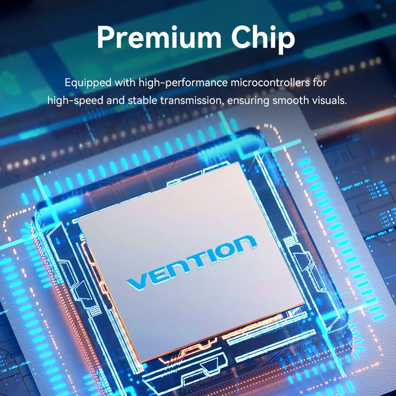 Vention 3 In 1 Out HDMI™ Switcher Blue Aluminum Alloy Type