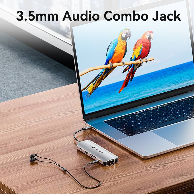 Vention 9-in-1 USB-C Docking Station