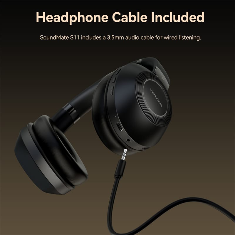 Vention Wireless On-Ear Headphones SoundMate