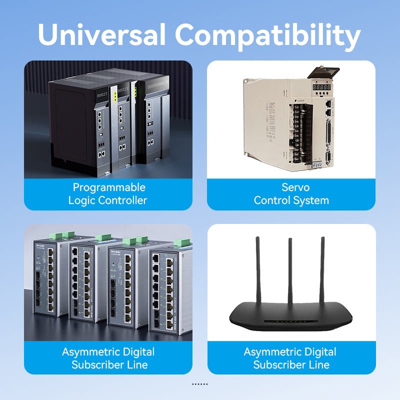 Vention Ultra-Flexible Cat6A SFTP Ethernet Patch Cable