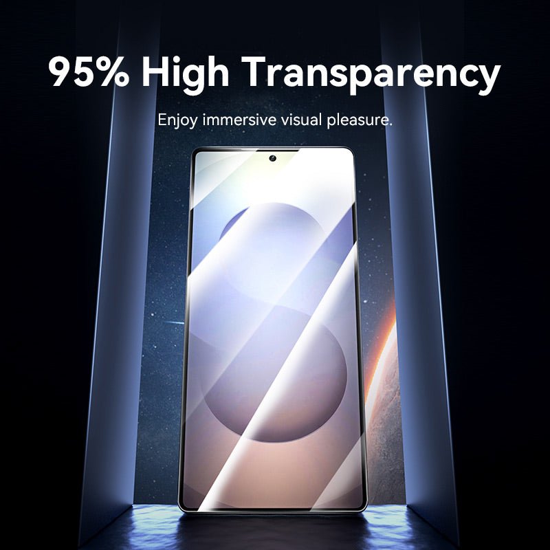 Vention HD Tempered Glass Screen Protector for Samsung Galaxy S25 6.2" with Dust-Free Installation Tool