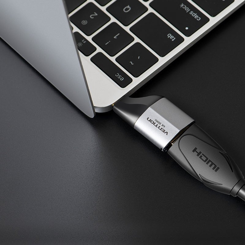 Vention type-C to HDMI Adapter Gray Aluminum Alloy Type