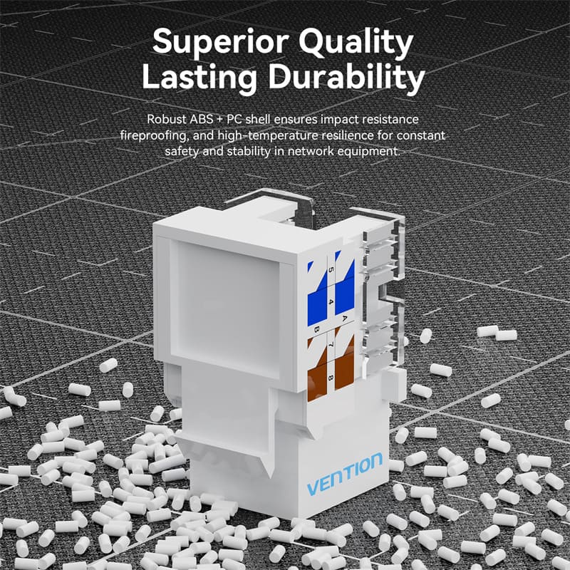 Vention Cat5e Unshielded Keystone Jack