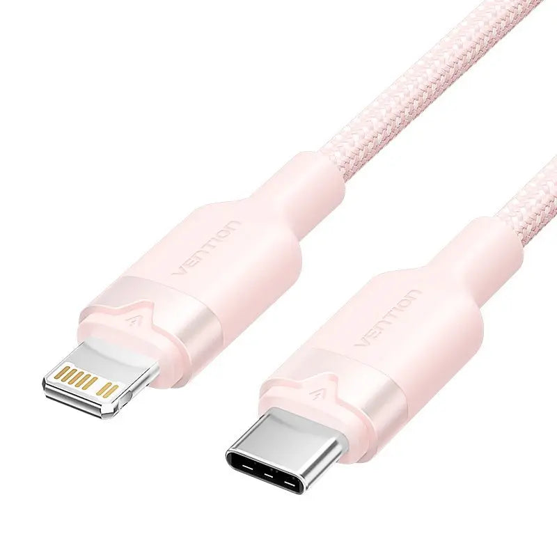 Vention USB 2.0 Type-C Male to Lightning Male 3A Cable Aluminum Alloy Type