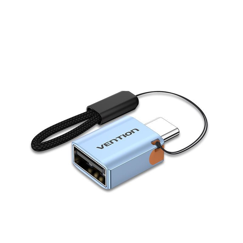 Vention USB 3.1 Type-C Male to USB Female OTG Adapter with Lanyard Aluminum Alloy Type