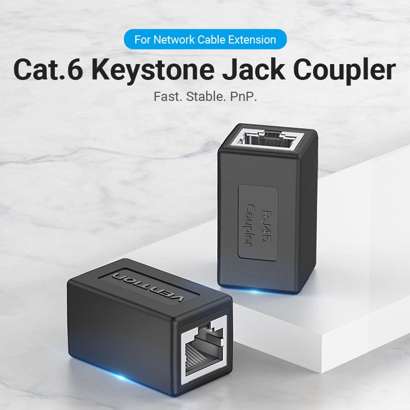 Vention Cat6 Shielded Inline Coupler