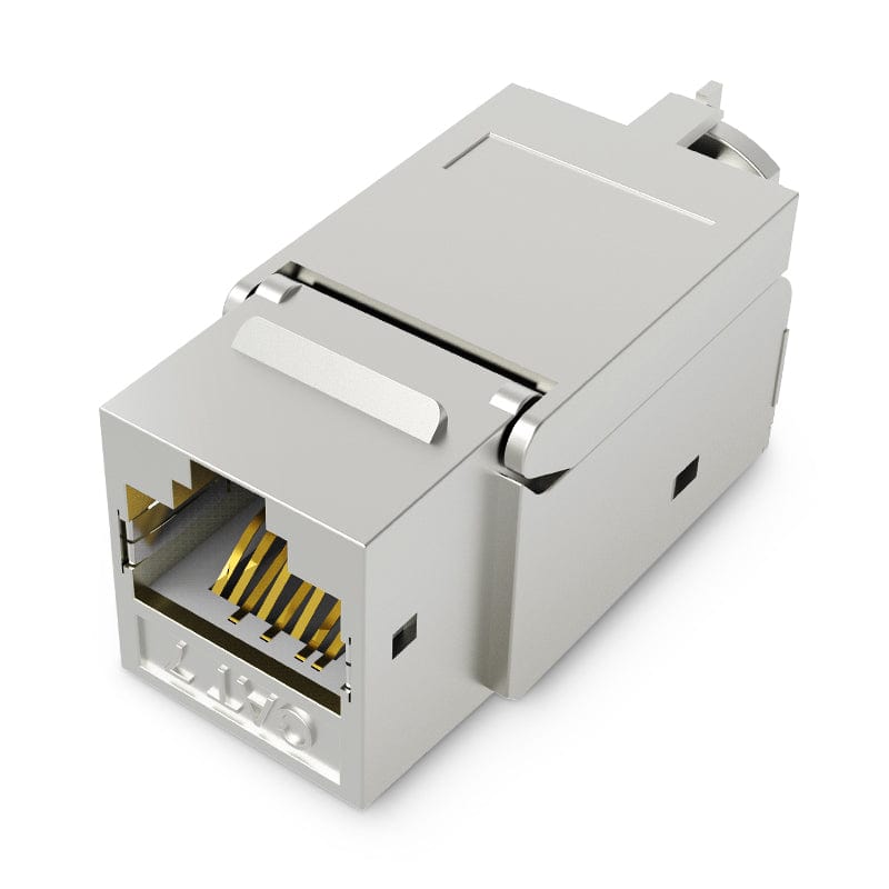 Cat7 Ethernet Connector RJ45 Modular Ethernet Cable Head Plug Gold-plated Cat 7 Shield Network Connector for Lan Cable