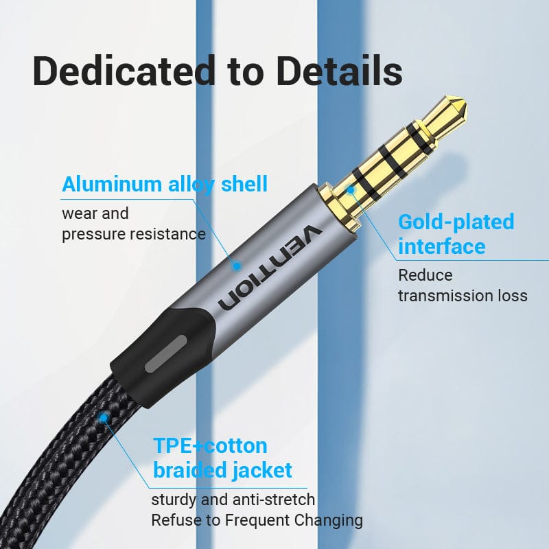 Vention 3.5mm Male to Male Audio Cable