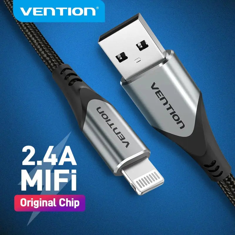 MFi USB Cable for iPhone 12 Max 11 Xs X 8 Plus USB Charge for iPhone 12 Mini 2.4A Fast Charging USB Charger Data Cable