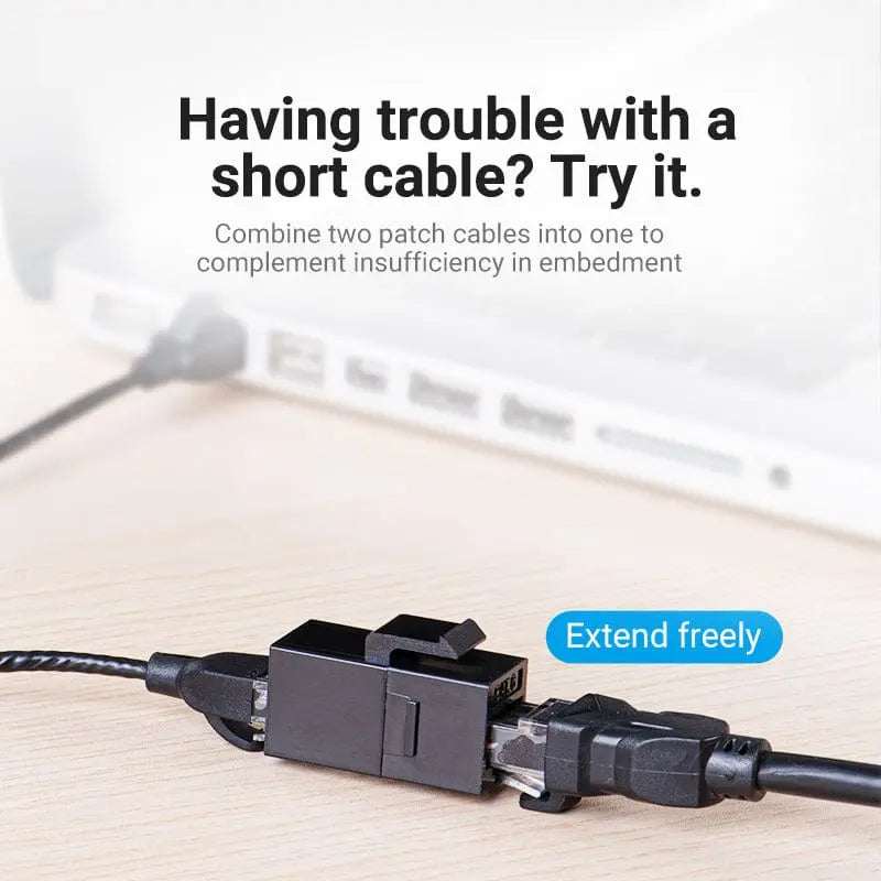 Vention Cat6 Unshielded Inline Coupler