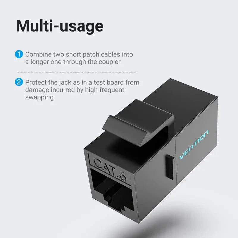 Vention Cat6 Unshielded Inline Coupler