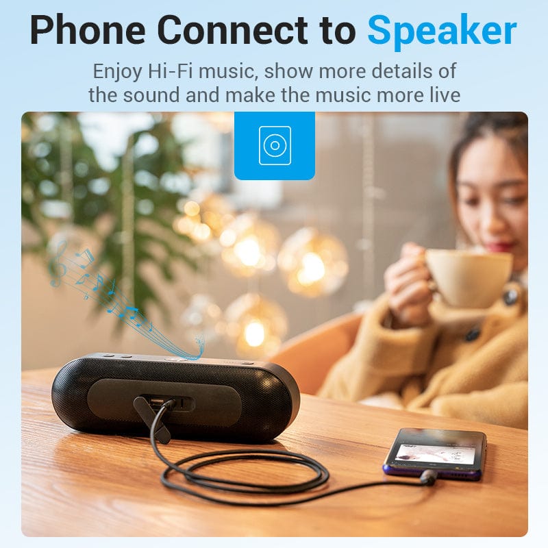 Vention USB-C Male to 3.5mm Male Audio Adapter