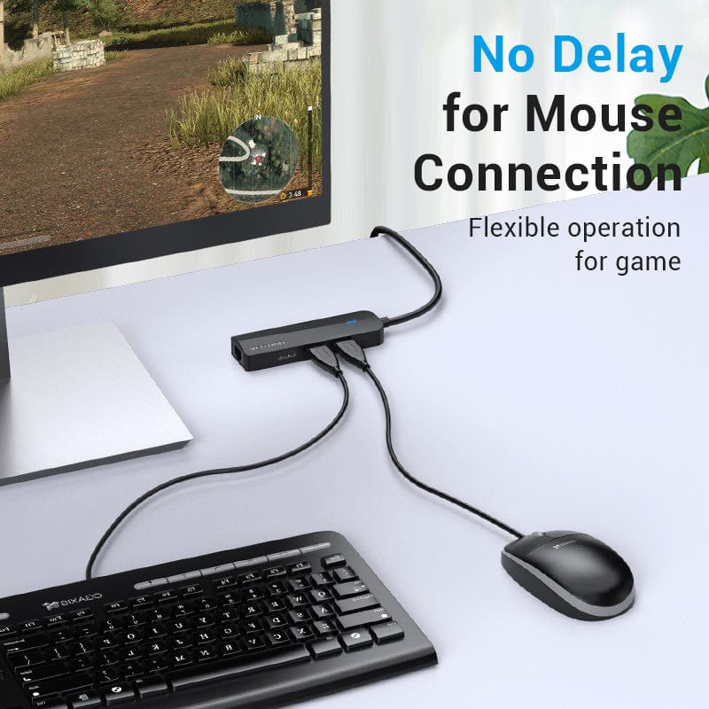 Vention 5-in-1 USB 2.0 Hub