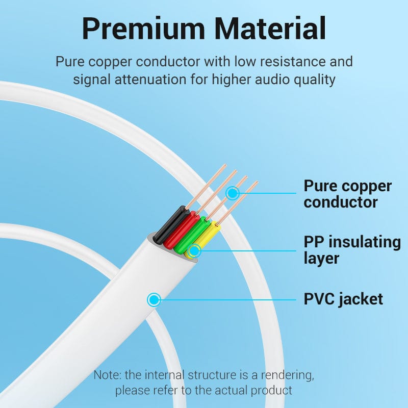 Vention RJ11 Bulk Cable